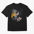 CRISTIANO RONALDO PAINTING Oversized T-Shirt Get Ready for Global Football Passion for FIFA World Cup 2026 USA Canada Mexico, Celebrating Neymar, Spain, Football Passion, Legendary Performances, Festival Vibes and Supporter Community; Great for