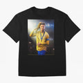 Cristiano Ronaldo Oversized T-Shirt Carry FIFA World Cup 2026 Group Stage Highlighting Cristiano Ronaldo, Haaland and CR7, England, France and Netherlands Energy, Retro Football Energy, Iconic Rivalries, Trophy Chase Drama and Stadium Atmosphere;