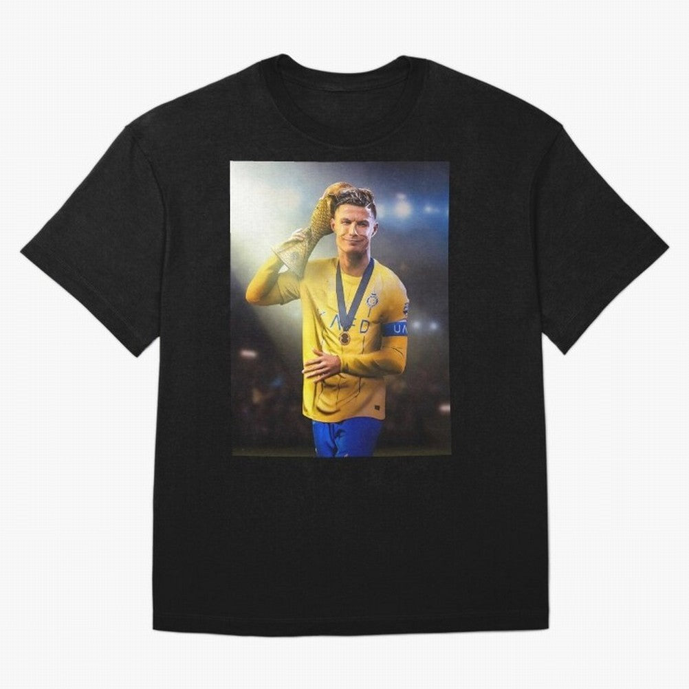 Cristiano Ronaldo Oversized T-Shirt Carry FIFA World Cup 2026 Group Stage Highlighting Cristiano Ronaldo, Haaland and CR7, England, France and Netherlands Energy, Retro Football Energy, Iconic Rivalries, Trophy Chase Drama and Stadium Atmosphere;