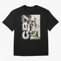 Cristiano Ronaldo Goals Oversized T-Shirt Celebrate Fan Favorites in Match Day Hype around FIFA World Cup 2026, Messi, CR7 and Mbappe, Portugal, Spain and Germany, Worldwide Fan Energy, Dramatic Goals, Stadium Lights and Championship Celebrations;