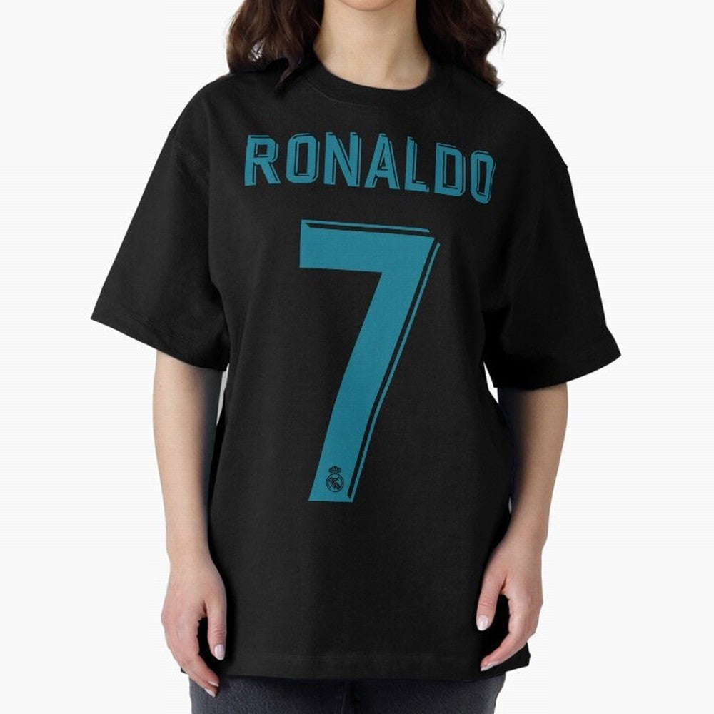 Cristiano Ronaldo 2018 Oversized T-Shirt Build FIFA World Cup 2026 Group Stage Inspired by Messi, Neymar and Mbappe, Netherlands Energy, Vintage Soccer Flavor, Modern Football Stars, National Flags and Final Night Emotion; Ideal for Fans Who Follow