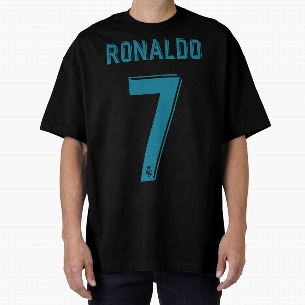Cristiano Ronaldo 2018 Oversized T-Shirt Build FIFA World Cup 2026 Group Stage Inspired by Messi, Neymar and Mbappe, Netherlands Energy, Vintage Soccer Flavor, Modern Football Stars, National Flags and Final Night Emotion; Ideal for Fans Who Follow
