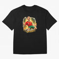 CR7 SIUUU Celebration Cartoon ¨C Legendary Football Goal Celebration Oversized T-Shirt Share the Excitement of Global Football Passion for FIFA World Cup 2026, with Neymar, Spain and Netherlands, Football Festival Excitement, Trophy Ambitions,