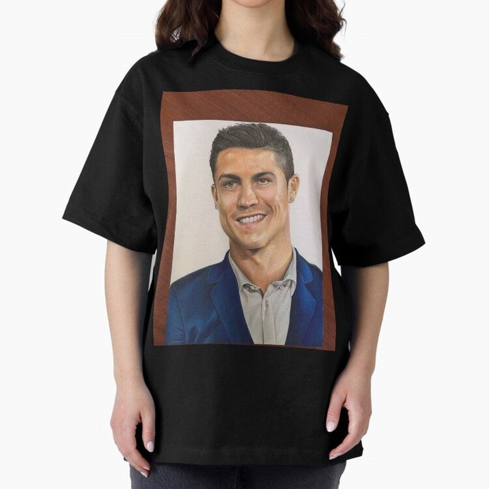 cristiano ronaldo Oversized T-Shirt Bring a Vintage Feel to Match Day Hype around FIFA World Cup 2026 USA Canada Mexico, Cristiano Ronaldo, Haaland and CR7, Spain, Football Passion, Legendary Performances, Festival Vibes and Supporter Community;