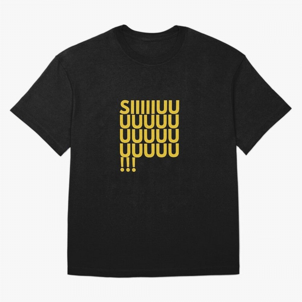 Cristiano Ronaldo Siuuu Oversized T-Shirt Show Passion for the Stars of FIFA World Cup 2026 Group Stage for Fans of Neymar and France, Bringing Champion Mindset, Group Stage Buzz, Knockout Tension and Passionate Fan Culture; Perfect for Supporters