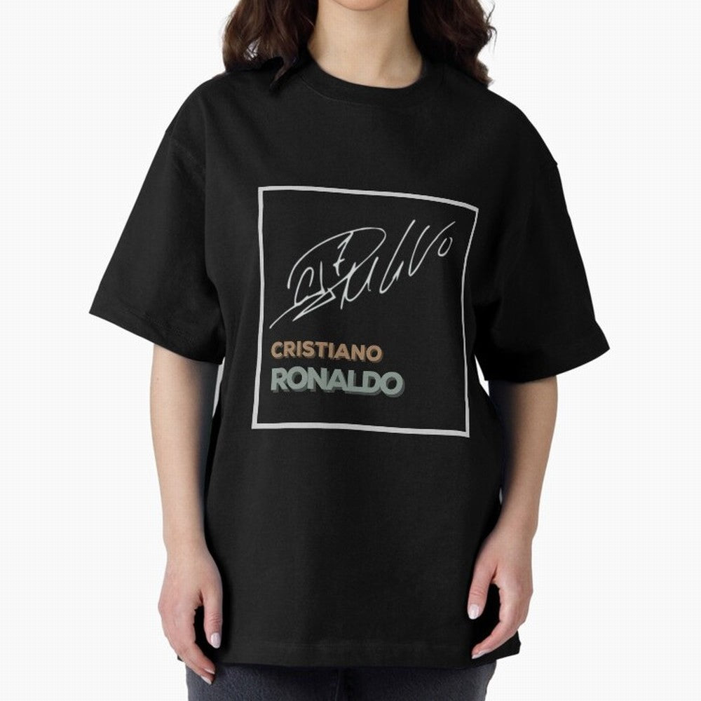 SIUUU - Cristiano Ronaldo CR7 Best Seller Oversized T-Shirt Elevate the FIFA World Cup 2026 Journey through Mbappe and Neymar Highlights, England Pride, Global Supporter Spirit, Legendary Goals, National Colors and Tournament Celebration; Perfect