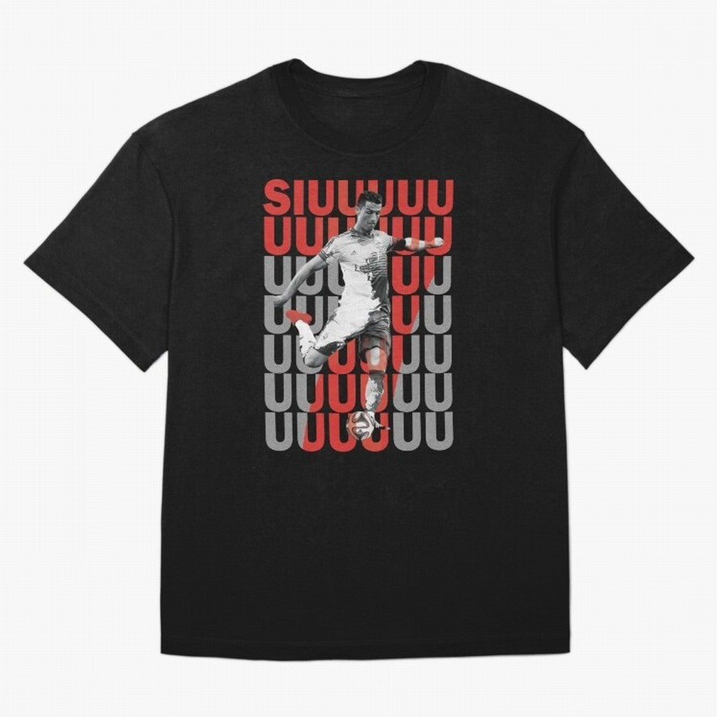 Siuuuuuu Cristiano Ronaldo Oversized T-Shirt Make Your Look Match Match Day Hype around FIFA World Cup 2026 USA Canada Mexico, Neymar, Haaland and Cristiano Ronaldo, Netherlands, Football Festival Excitement, Trophy Ambitions, Country Rivalries and