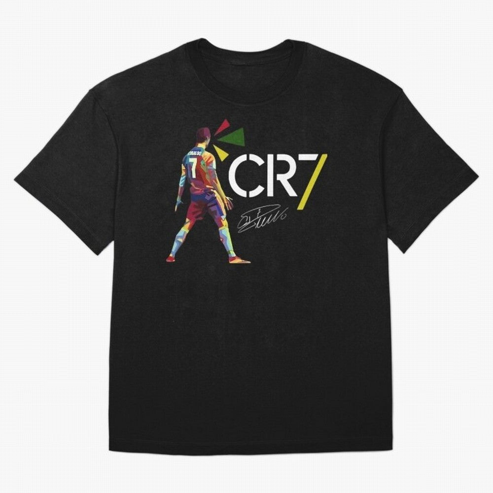 Cr7 Cristiano Ronaldo Signature Oversized T-Shirt Carry the Colors and Pride of Global Football Passion for FIFA World Cup 2026, with Messi, Spain and Netherlands, Tournament Hype, Historic Matchups, Family Viewing Parties and Global Sports Pride;