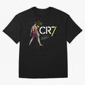 Cr7 Cristiano Ronaldo Signature Oversized T-Shirt Carry the Colors and Pride of Global Football Passion for FIFA World Cup 2026, with Messi, Spain and Netherlands, Tournament Hype, Historic Matchups, Family Viewing Parties and Global Sports Pride;