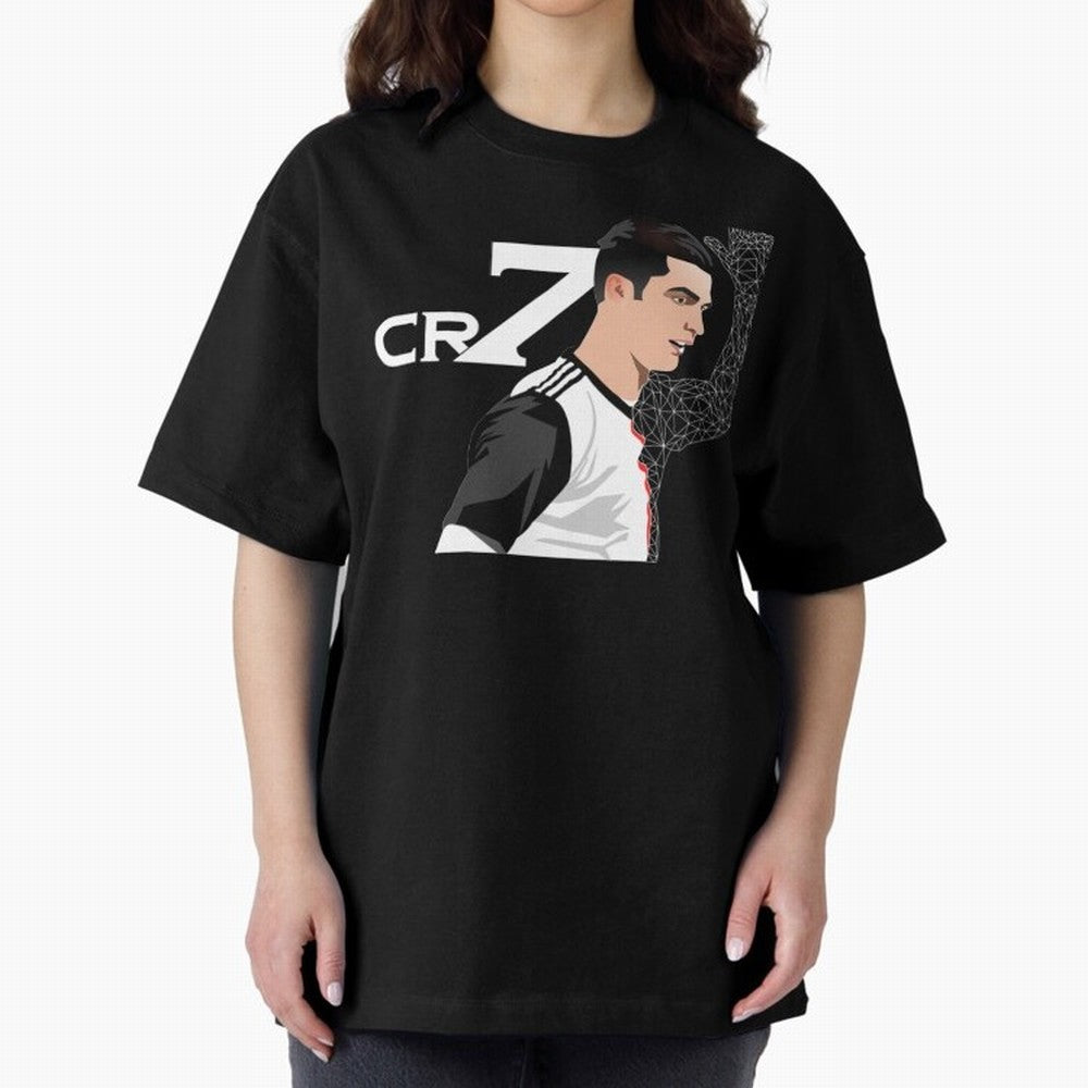 Cristiano Ronaldo 7 Cristiano Ronaldo Cristiano Oversized T-Shirt Feel the FIFA World Cup 2026 USA Canada Mexico Journey through Messi, Neymar and Mbappe Highlights, Argentina and Brazil Pride, Stadium Chants, National Pride, Trophy Dreams and