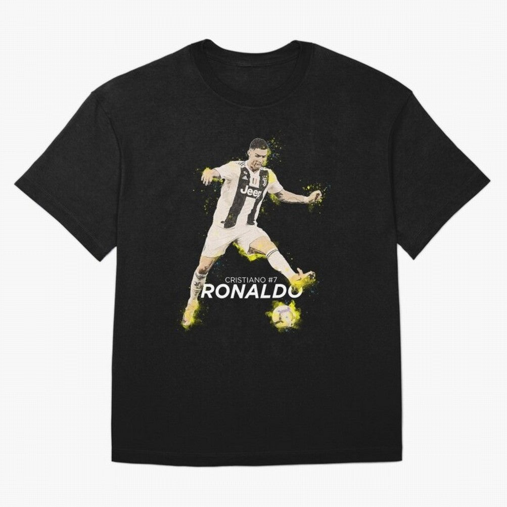 Cristiano Ronaldo Cristiano Ronaldo Oversized T-Shirt Bring Match Day Fire to FIFA World Cup 2026 USA Canada Mexico Celebrating Haaland and Mbappe, Portugal, Spain and Germany Energy, Football Passion, Legendary Performances, Festival Vibes and