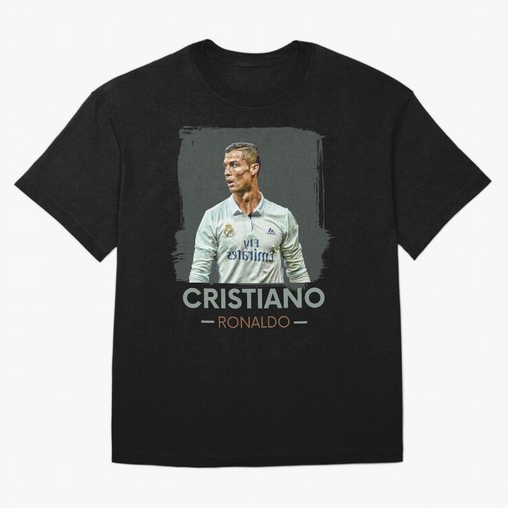Cristiano Ronaldo Best Seller Oversized T-Shirt Carry National Pride through FIFA World Cup 2026 for Fans of Mbappe and England, France and Netherlands, Bringing Championship Spirit, Famous Goals, Roaring Crowds and International Football Unity;