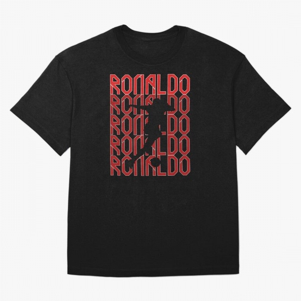 Cristiano Ronaldo Oversized T-Shirt Bring Global Tournament Vibes to Global Football Passion for FIFA World Cup 2026, Inspired by Messi and Cristiano Ronaldo, Brazil, Worldwide Fan Energy, Dramatic Goals, Stadium Lights and Championship