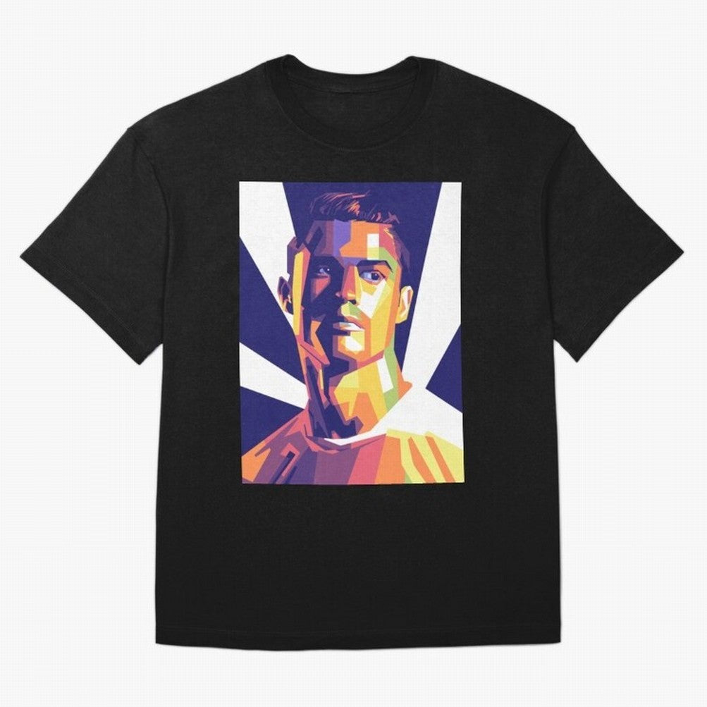 Cristiano Ronaldo cristiano ronaldo Oversized T-Shirt Celebrate Football Dreams Across Match Day Hype around FIFA World Cup 2026 Group Stage, Messi, Brazil, Champion Mindset, Group Stage Buzz, Knockout Tension and Passionate Fan Culture; Created