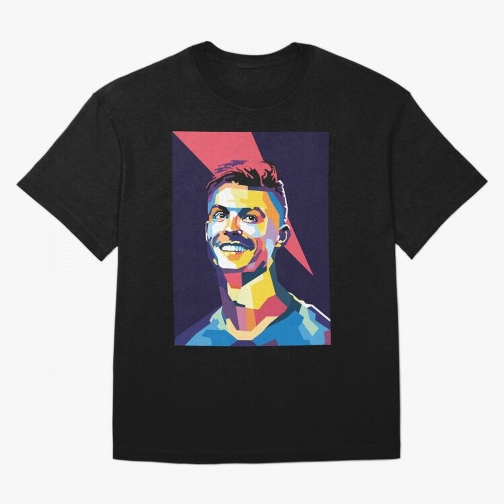 Cristiano Ronaldo Cristiano Ronaldo Oversized T-Shirt Live for the Drama of FIFA World Cup 2026 USA Canada Mexico for Fans of Mbappe and Neymar and England and Germany, Bringing Soccer Culture, Superstar Moments, National Team Dreams and
