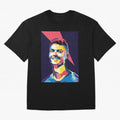 Cristiano Ronaldo Cristiano Ronaldo Oversized T-Shirt Live for the Drama of FIFA World Cup 2026 USA Canada Mexico for Fans of Mbappe and Neymar and England and Germany, Bringing Soccer Culture, Superstar Moments, National Team Dreams and