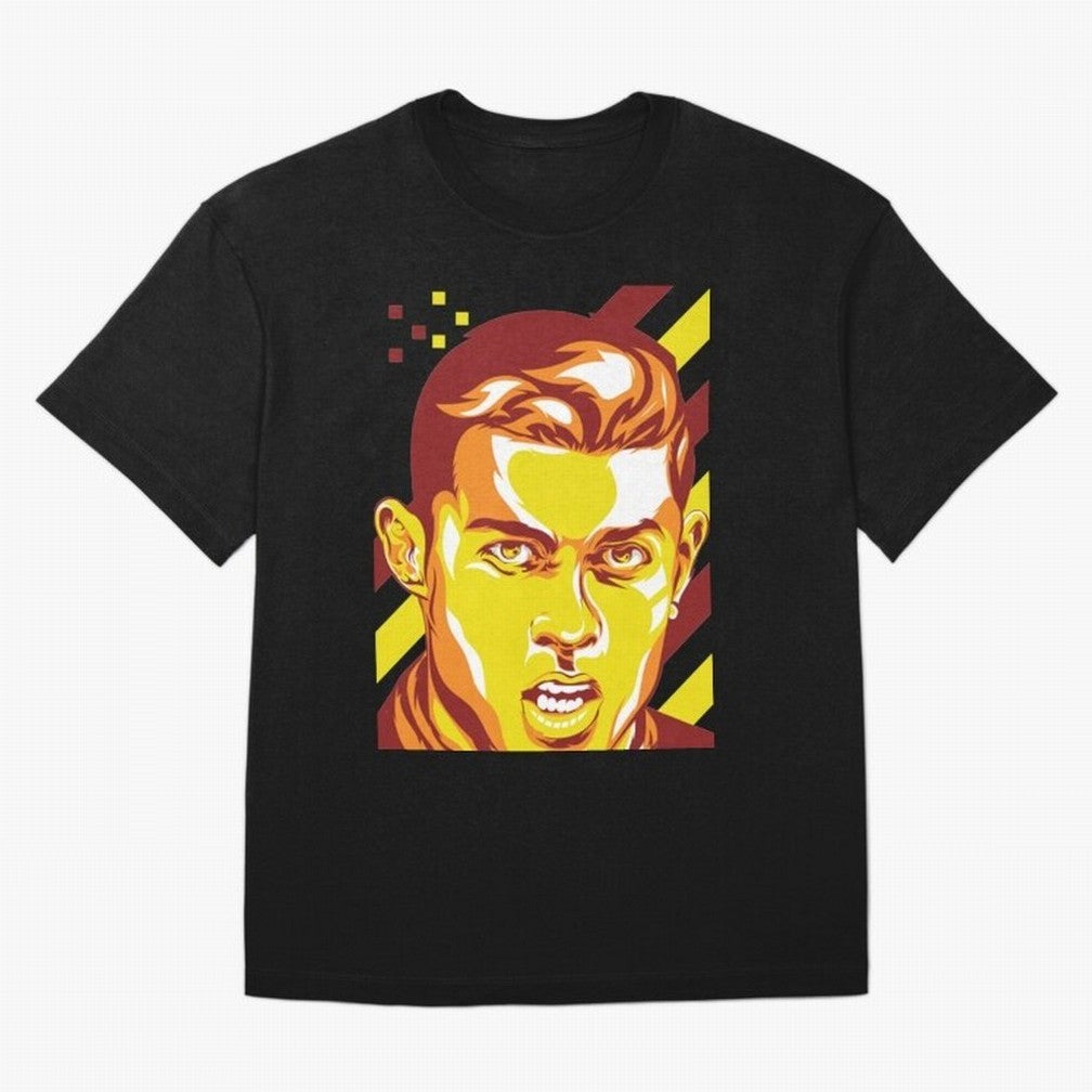 Cristiano Ronaldo Cristiano Ronaldo Oversized T-Shirt Bring Supporter Culture to Match Day Hype around FIFA World Cup 2026 USA Canada Mexico, Neymar, Netherlands, Championship Spirit, Famous Goals, Roaring Crowds and International Football Unity;