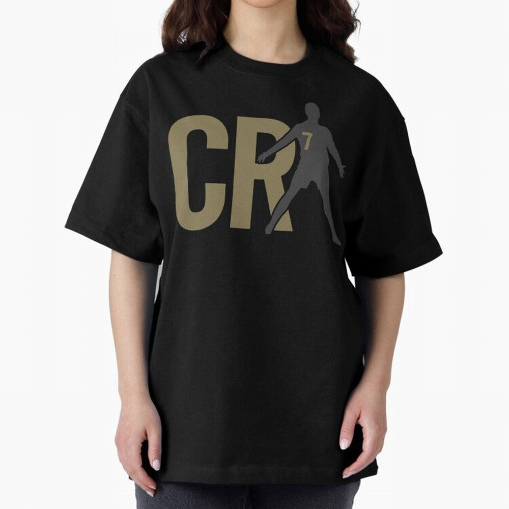 CR7 - Cristiano Ronaldo Oversized T-Shirt Support the Legends of FIFA World Cup 2026 Group Stage Capturing Messi, CR7 and Mbappe, Argentina Energy, Champion Mindset, Group Stage Buzz, Knockout Tension and Passionate Fan Culture; Made for Collectors