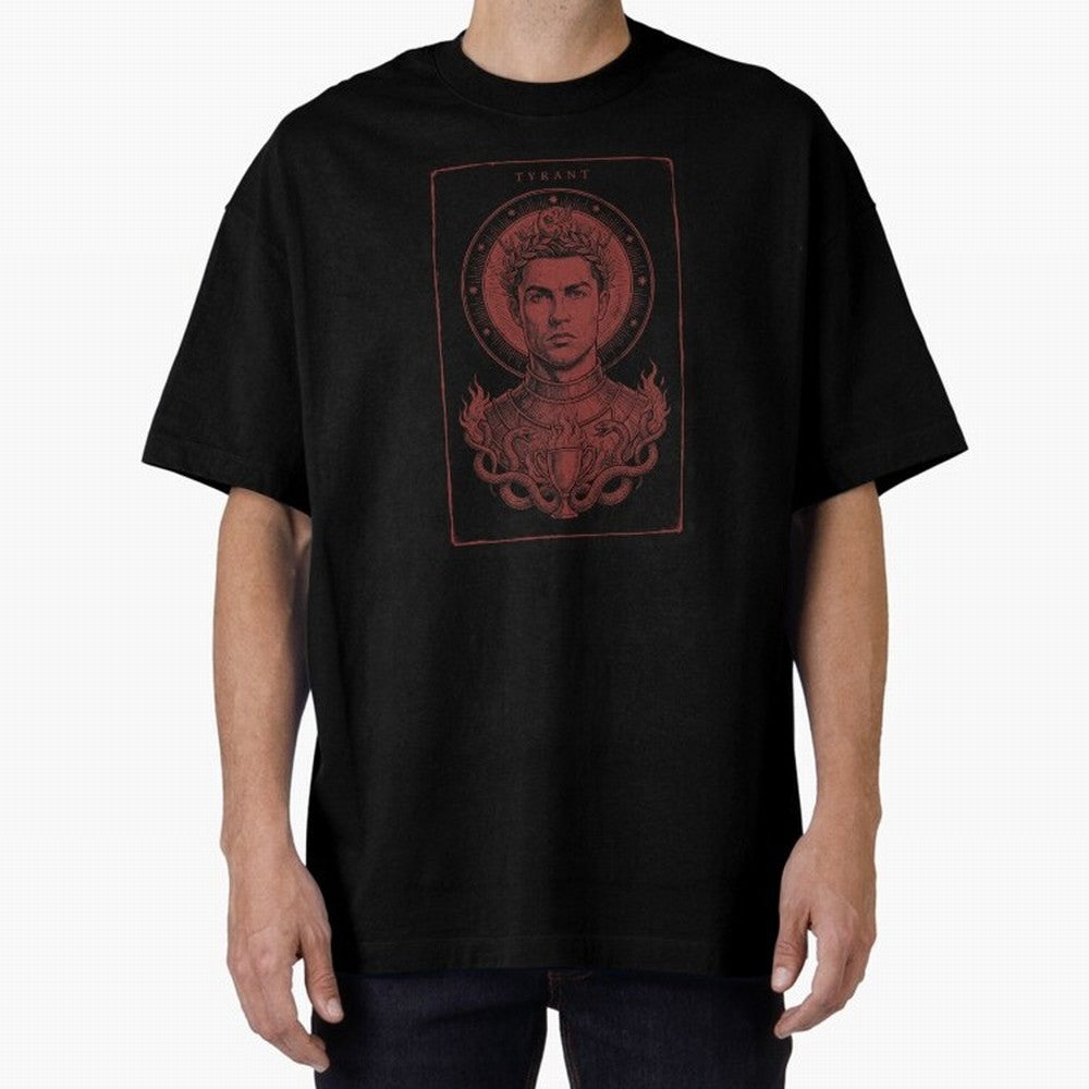 Ronaldo ¡ª The Relentless Ascendant Oversized T-Shirt Make Your Look Match FIFA World Cup 2026 USA Canada Mexico for Fans of Mbappe and Neymar and England, Bringing Global Supporter Spirit, Legendary Goals, National Colors and Tournament