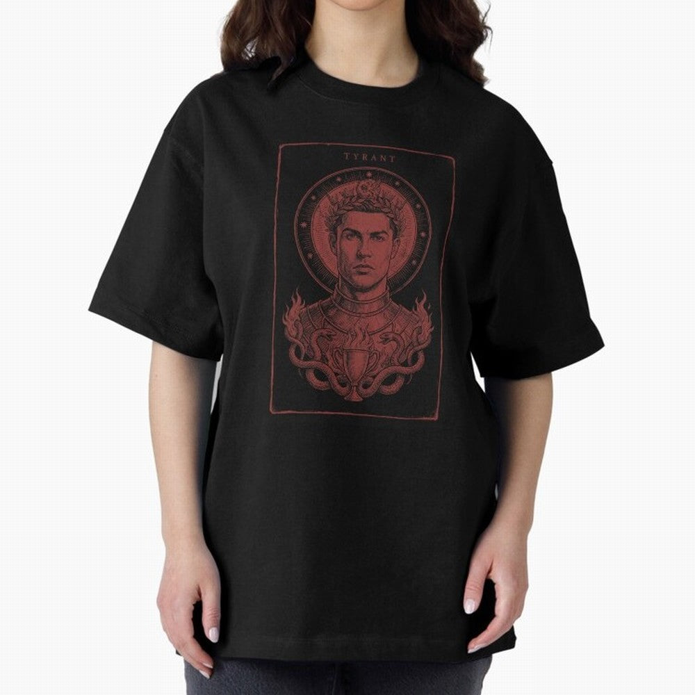 Ronaldo ¡ª The Relentless Ascendant Oversized T-Shirt Make Your Look Match FIFA World Cup 2026 USA Canada Mexico for Fans of Mbappe and Neymar and England, Bringing Global Supporter Spirit, Legendary Goals, National Colors and Tournament