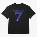 Ronaldo 7 Al-Nassr Football Club - Oversized T-Shirt Feel the FIFA World Cup 2026 Journey through Cristiano Ronaldo, Haaland and CR7 Highlights, Netherlands Pride, Global Supporter Spirit, Legendary Goals, National Colors and Tournament
