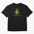 Al-Nassr Football Club - Oversized T-Shirt Upgrade Global Football Passion for FIFA World Cup 2026 Group Stage, Built around Cristiano Ronaldo, Haaland and CR7, Germany, Stadium Memories, Football Loyalty, International Chants and Championship