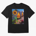 Cristiano Ronaldo Oversized T-Shirt Celebrate Football Dreams Across Global Football Passion for FIFA World Cup 2026, Capturing Mbappe and Neymar, England, Vintage Soccer Flavor, Modern Football Stars, National Flags and Final Night Emotion; Made