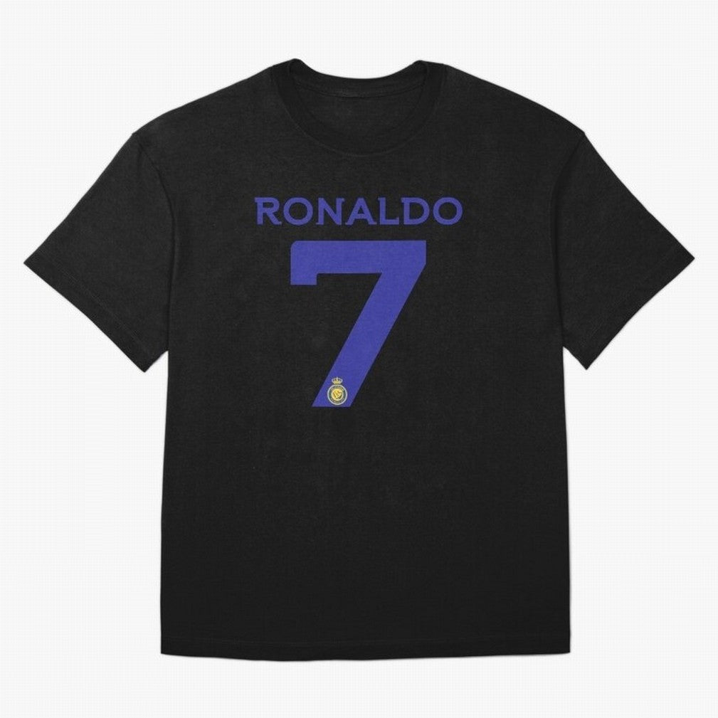 Ronaldo 7 Al-Nassr Football Club - Oversized T-Shirt Carry National Pride through FIFA World Cup 2026 Spirit, Inspired by England, Messi, Game Day Rituals, Football Legends, Country Pride and the Road to the Final; Created for Match Day Parties,