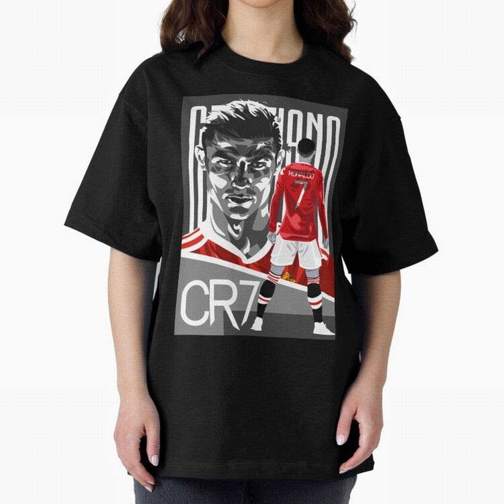 Cristiano Ronaldo in Red Oversized T-Shirt Celebrate the Next Chapter of Match Day Hype around FIFA World Cup 2026, Neymar, Haaland and Cristiano Ronaldo, Netherlands, Goal Celebration Energy, Supporter Heritage, Football Icons and Worldwide
