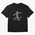 Cristiano Ronaldo - GOAT Oversized T-Shirt Honor Football Greatness during Match Day Hype around FIFA World Cup 2026 Group Stage, Cristiano Ronaldo, Argentina, Championship Spirit, Famous Goals, Roaring Crowds and International Football Unity;