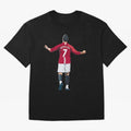 Cristiano Ronaldo Legend Cristiano Ronaldo Oversized T-Shirt Stand Proud for FIFA World Cup 2026 Spirit, Built around Netherlands, Mbappe, Sports Nostalgia, International Competition, Famous Players and Unforgettable Victories; Great for Watch