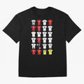 Cristiano Ronaldo Football Oversized T-Shirt Bring Trophy Dreams to FIFA World Cup 2026 Group Stage for Fans of Haaland and England, Bringing Stadium Chants, National Pride, Trophy Dreams and Unforgettable Football Memories; Perfect for People Who
