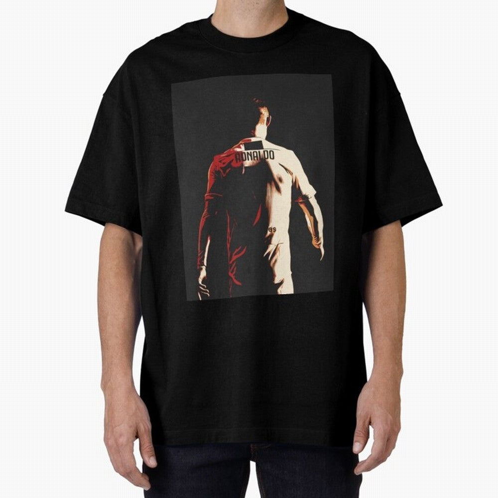 Cristiano Ronaldo Cristiano Ronaldo Juventus Oversized T-Shirt Follow Every Goal of Match Day Hype around FIFA World Cup 2026 Group Stage, Mbappe and Neymar, Portugal, Football History, Final Match Energy, Crowd Noise and Once in a Lifetime