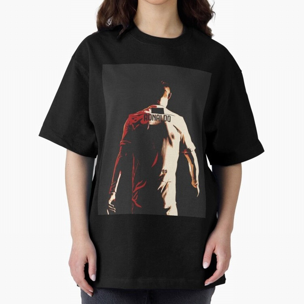 Cristiano Ronaldo Cristiano Ronaldo Juventus Oversized T-Shirt Follow Every Goal of Match Day Hype around FIFA World Cup 2026 Group Stage, Mbappe and Neymar, Portugal, Football History, Final Match Energy, Crowd Noise and Once in a Lifetime