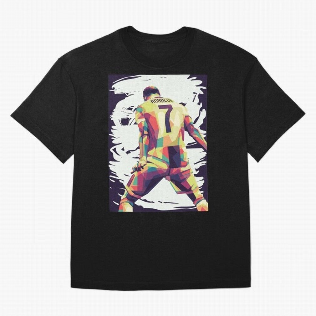 Cristiano Ronaldo Art cristiano ronaldo Oversized T-Shirt Celebrate Rivalries and Pride in the FIFA World Cup 2026 Journey through Mbappe and Neymar Highlights, Argentina Pride, Worldwide Fan Energy, Dramatic Goals, Stadium Lights and Championship