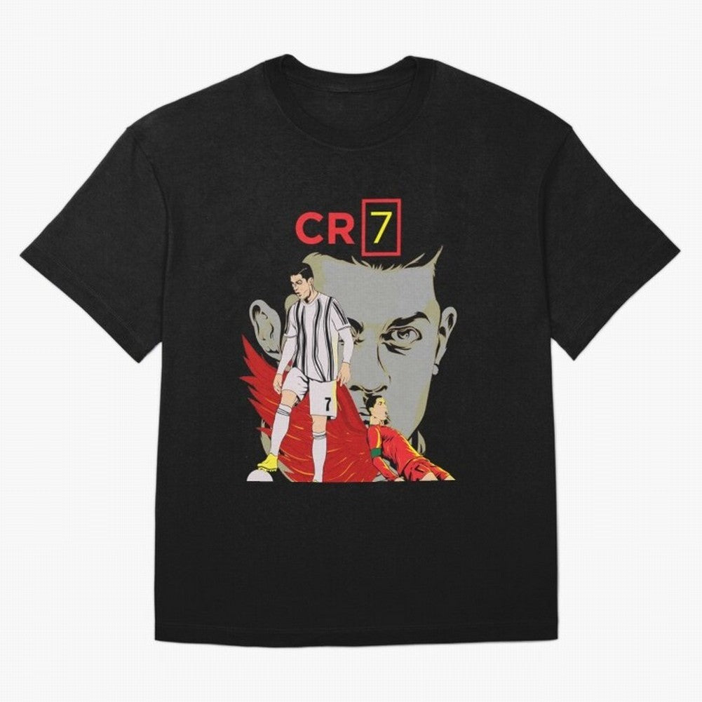 Cristiano Ronaldo Cristiano Ronaldo cr7 Oversized T-Shirt Bring Global Tournament Vibes to Global Football Passion for FIFA World Cup 2026, Inspired by Messi and Cristiano Ronaldo, Brazil, Worldwide Fan Energy, Dramatic Goals, Stadium Lights and