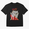 Cristiano Ronaldo Cristiano Ronaldo cr7 Oversized T-Shirt Bring Global Tournament Vibes to Global Football Passion for FIFA World Cup 2026, Inspired by Messi and Cristiano Ronaldo, Brazil, Worldwide Fan Energy, Dramatic Goals, Stadium Lights and