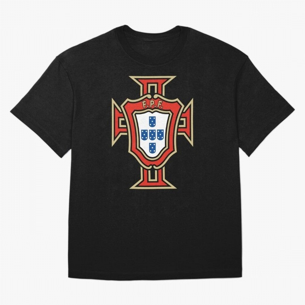 Portugal Soccer Logo Oversized T-Shirt Feel the Heartbeat of FIFA World Cup 2026 Capturing Messi, Neymar and Mbappe, Germany Energy, Classic Soccer Heritage, Championship Pressure, Fan Loyalty and International Pride; Ideal for Fans Who Follow