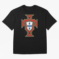 Portugal Soccer Logo Oversized T-Shirt Feel the Heartbeat of FIFA World Cup 2026 Capturing Messi, Neymar and Mbappe, Germany Energy, Classic Soccer Heritage, Championship Pressure, Fan Loyalty and International Pride; Ideal for Fans Who Follow