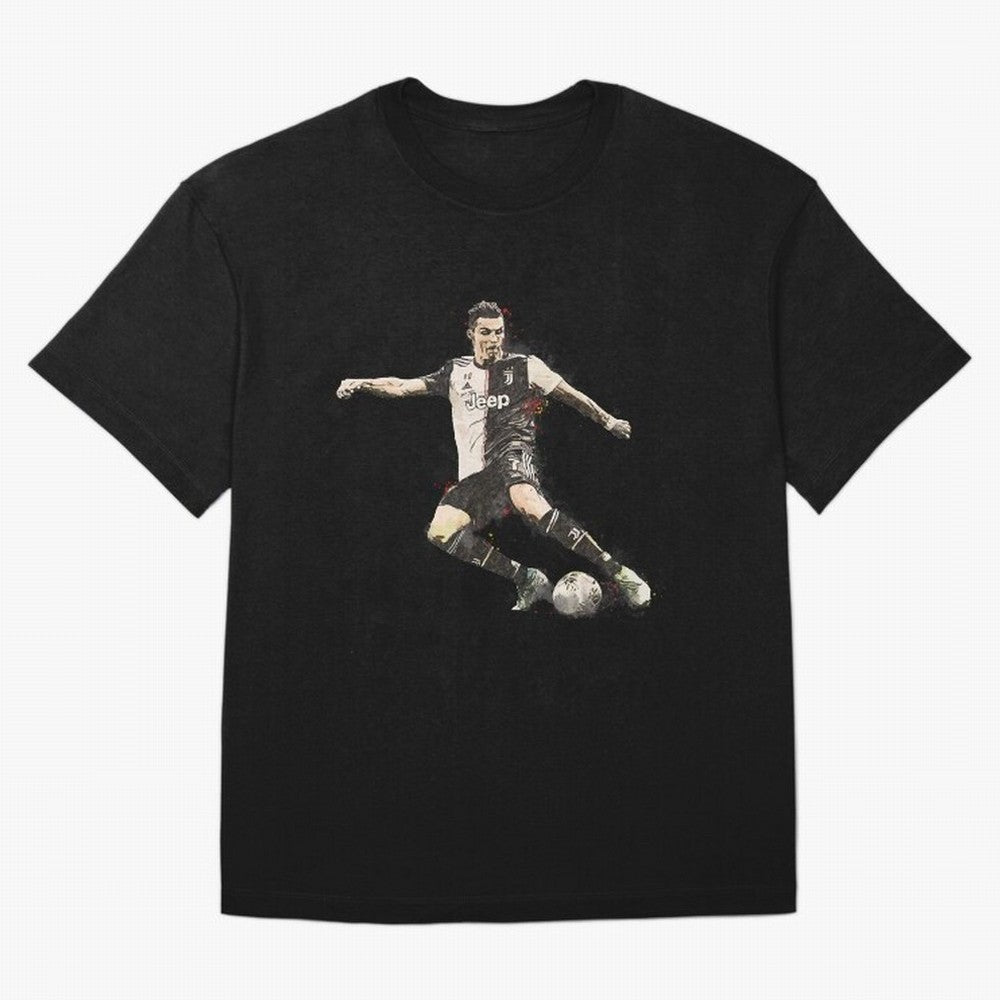 Cristiano Ronaldo Oversized T-Shirt Show Up for the Glory of FIFA World Cup 2026 USA Canada Mexico for Fans of Cristiano Ronaldo and Spain, Bringing Championship Spirit, Famous Goals, Roaring Crowds and International Football Unity; Perfect for