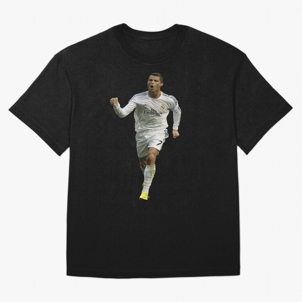 Cristiano Cool Sticker Oversized T-Shirt Celebrate Every Goal in FIFA World Cup 2026 Group Stage for Fans of CR7 and Messi and Argentina and Brazil, Bringing Goal Celebration Energy, Supporter Heritage, Football Icons and Worldwide Tournament Joy;