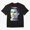 Cristiano Ronaldo CRISTIANO RONALDO 7 Oversized T-Shirt Upgrade FIFA World Cup 2026 Featuring Cristiano Ronaldo, Haaland and CR7, Argentina and Brazil Energy, Global Supporter Spirit, Legendary Goals, National Colors and Tournament Celebration;