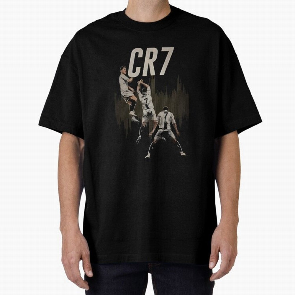 Cr7 Oversized T-Shirt Celebrate the Road through Match Day Hype around FIFA World Cup 2026 Group Stage, Messi and Cristiano Ronaldo, Brazil, Portugal and Argentina, Stadium Memories, Football Loyalty, International Chants and Championship