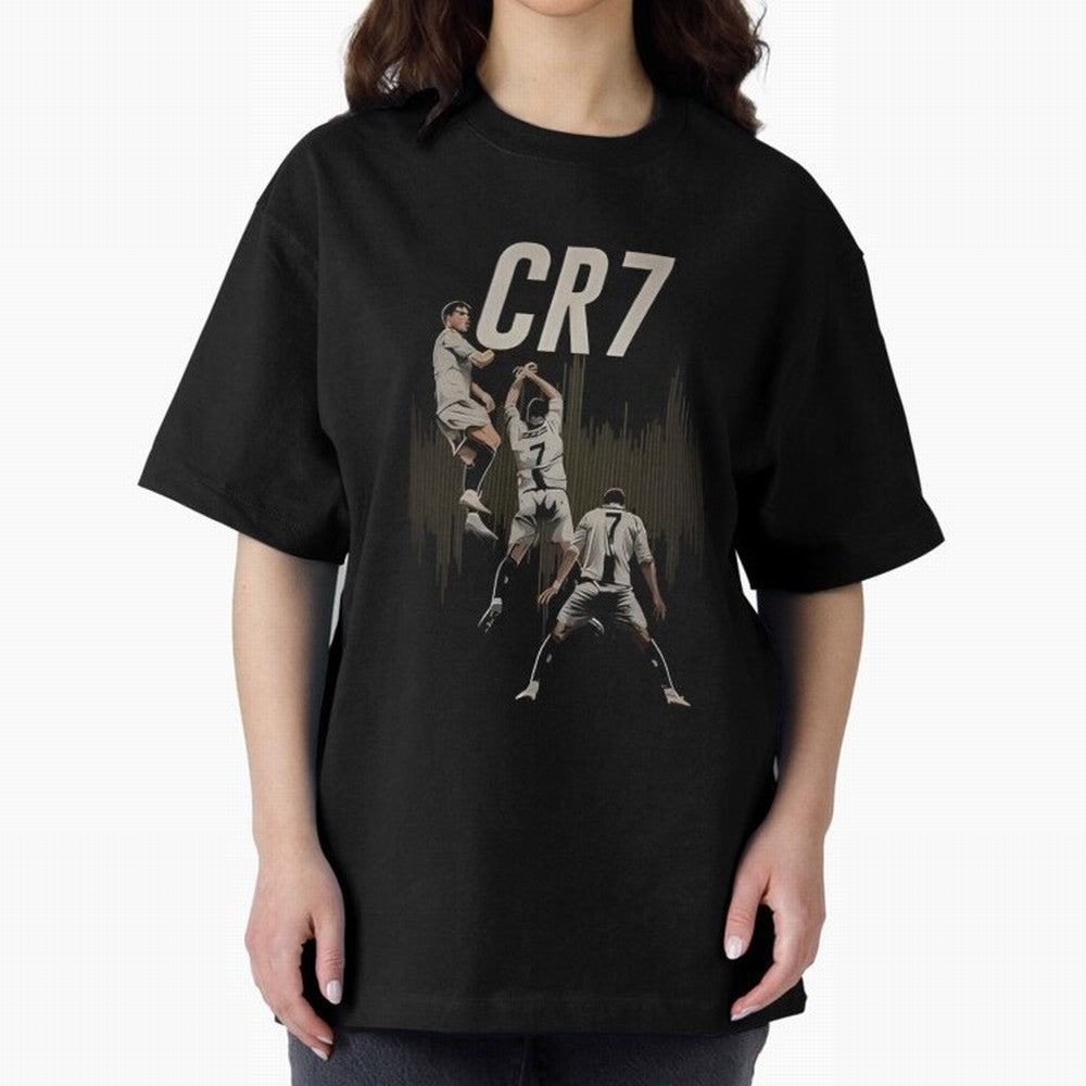 Cr7 Oversized T-Shirt Celebrate the Road through Match Day Hype around FIFA World Cup 2026 Group Stage, Messi and Cristiano Ronaldo, Brazil, Portugal and Argentina, Stadium Memories, Football Loyalty, International Chants and Championship