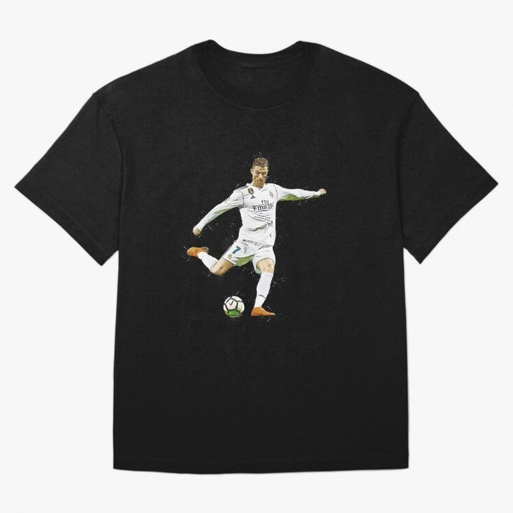 Cristiano Ronaldo Celebration Oversized T-Shirt Join Supporters Worldwide for FIFA World Cup 2026 Spirit, Driven by Brazil, Portugal and Argentina, CR7 and Messi, Game Day Rituals, Football Legends, Country Pride and the Road to the Final; Perfect