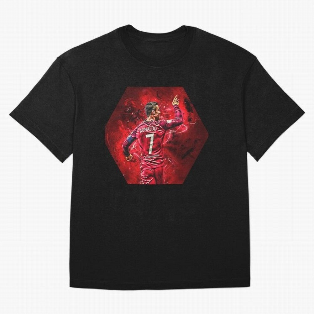 CR7 Art Oversized T-Shirt Relive the Noise and Pride of the FIFA World Cup 2026 USA Canada Mexico Journey through Neymar Highlights, Spain Pride, Stadium Chants, National Pride, Trophy Dreams and Unforgettable Football Memories; Made for Die Hard