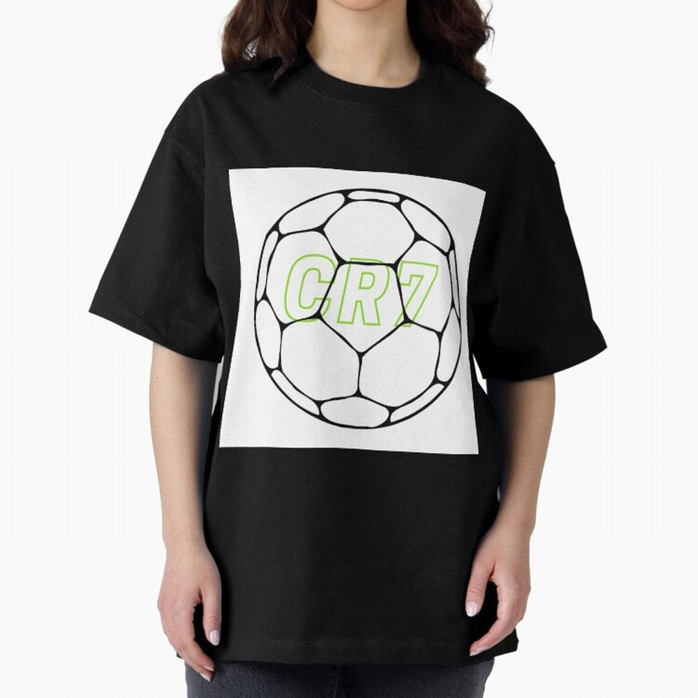 Cristiano Ronaldo CR7 Oversized T-Shirt Step into FIFA World Cup 2026 Group Stage Spirit, Highlighting Argentina and Brazil, Haaland, Championship Spirit, Famous Goals, Roaring Crowds and International Football Unity; Created for Match Day Parties,