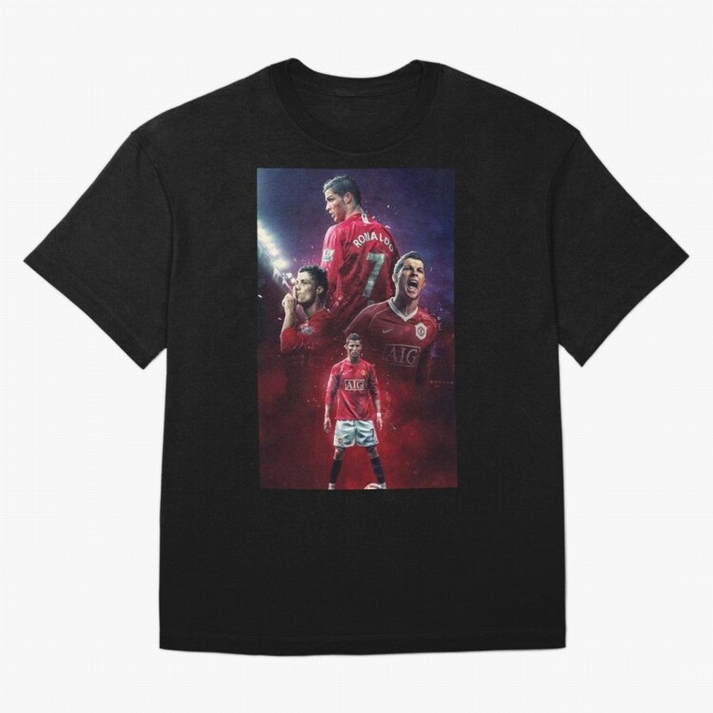 Cristiano Ronaldo dos Santos Aveiro Art Oversized T-Shirt Wear the Spirit of Match Day Hype around FIFA World Cup 2026, CR7 and Messi, England, France and Netherlands, Stadium Memories, Football Loyalty, International Chants and Championship