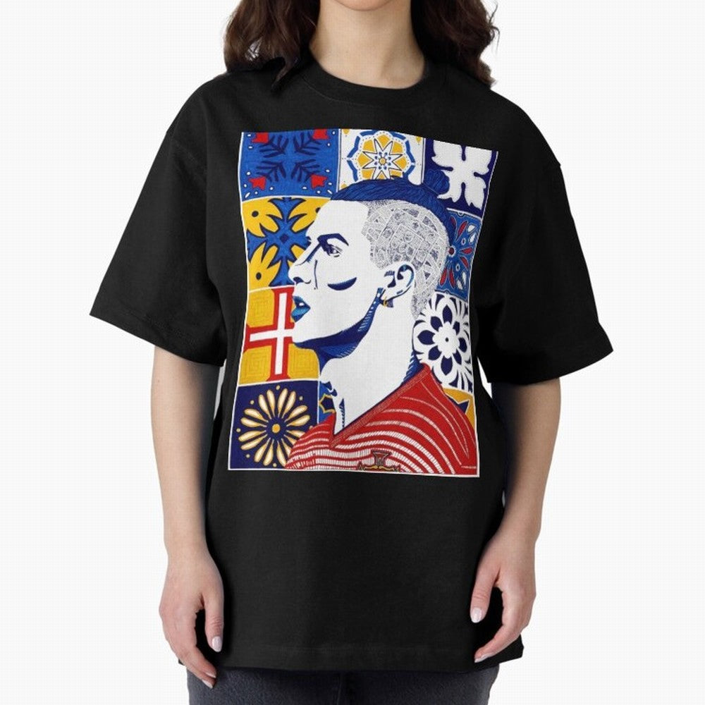 Cristiano Ronaldo Cristiano Ronaldo Azulejos Oversized T-Shirt Turn Every Weekend Toward the FIFA World Cup 2026 Journey through CR7 Highlights, Spain and Netherlands Pride, Tournament Hype, Historic Matchups, Family Viewing Parties and Global
