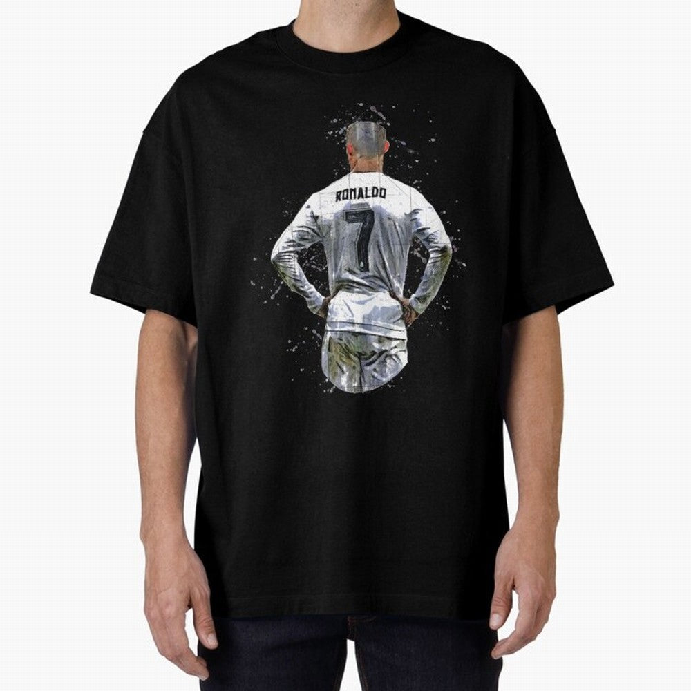 Cristiano Ronaldo Cristiano Ronaldo cr7 Oversized T-Shirt Upgrade FIFA World Cup 2026 USA Canada Mexico Capturing Cristiano Ronaldo, Haaland and CR7, Germany Energy, Classic Soccer Heritage, Championship Pressure, Fan Loyalty and International